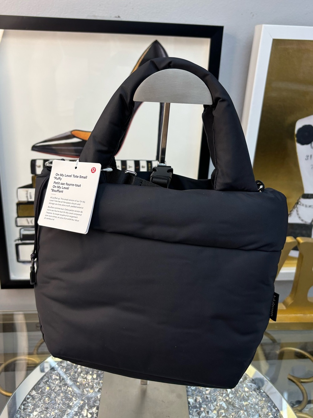 Lululemon On My Level Small 3L Puffy Tote Bag NWT - Picture 4 of 14